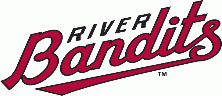 Quad Cities River Bandits 2008-pres wordmark logo iron on transfers for clothing